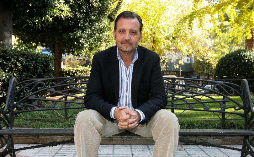 El poeta Basilio Sánchez. Foto: Lorenzo Cordero.