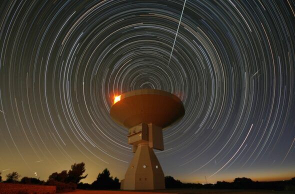 Gran radiotelescopio del Centro Astronómico de Yebes en Guadalajara.