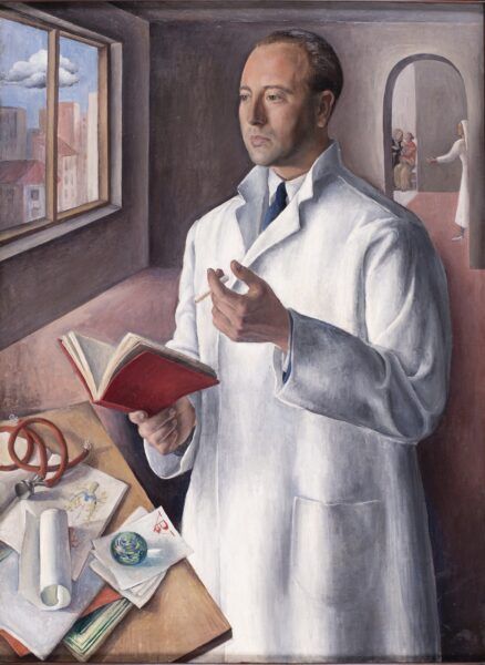 Rosario de Velasco. 'Retrato del doctor Luis de Velasco', hacia 1933. Colección José A. de Velasco. © Rosario de Velasco.