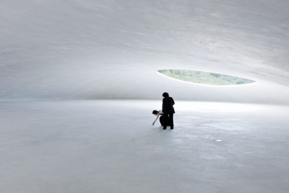 Iwan Baan, Museo de Arte de Teshima, Tonosho, Japón, 2010. Arquitectura: Ryue Nishizawa © Iwan Baan