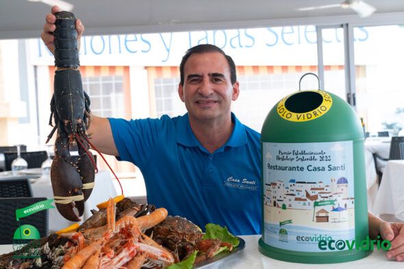 Restaurante Casa Santi (Roquetas de Mar, Almería). 