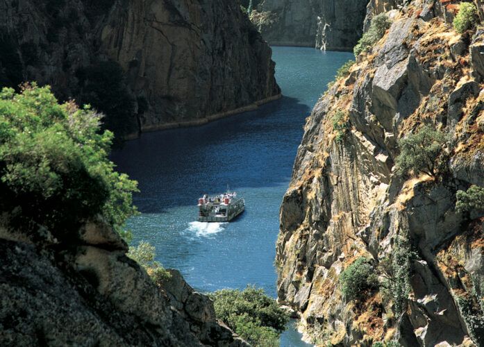 Crucero Ambiental de Europarques por los Arribes del Duero. Foto: Óscar Checa.