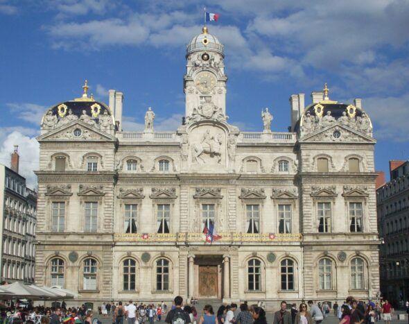 Fachada del Ayuntamiento de Lyon. Foto: CC. 