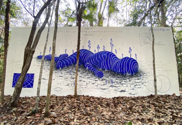 Mural Conciencia y Renacimiento de Joaquín Vila.