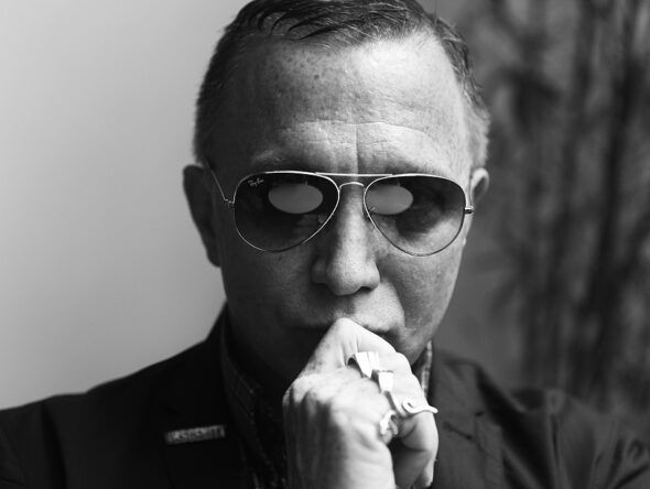 Retrato de Bruce LaBruce. 