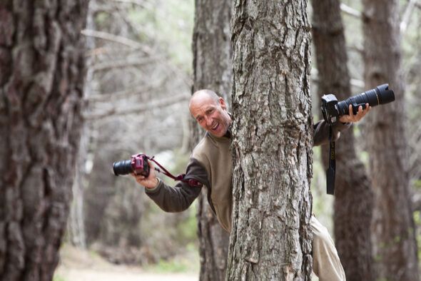 El fotógrafo Jorge Sierra