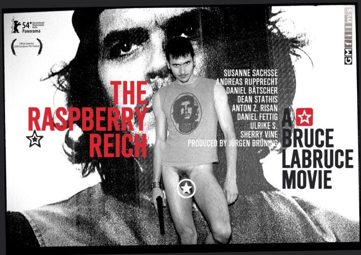 Cartel de la película Raspberry Reich de Bruce LaBruce en la que se habla de una especie de 'intifada homosexual".