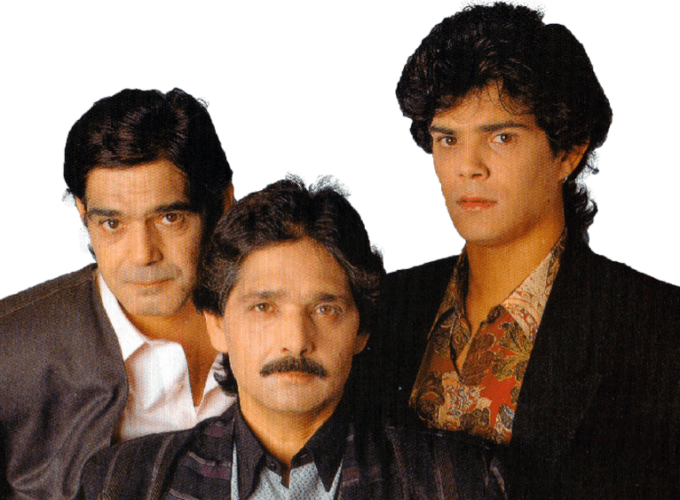 Una icónica imagen de Los Chichos en 1991.