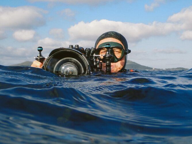 El biólogo marino, buceador y fotógrafo Manu San Félix.