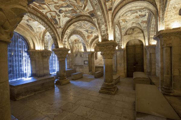 Panteón en el Museo de San Isidoro de León. Foto: Museo de San Isidoro.