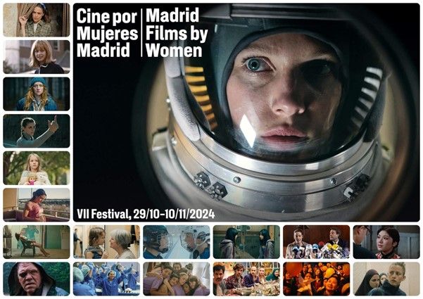 Cartel del Festival Cine por Mujeres.