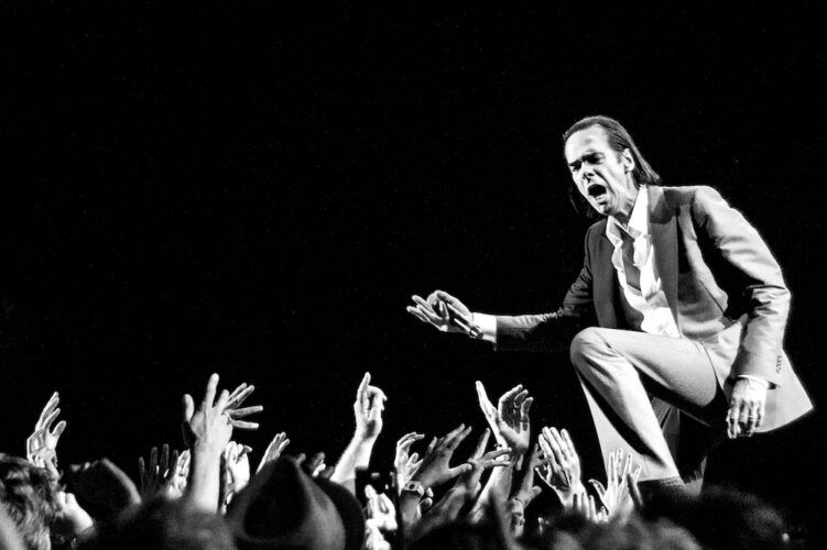 Nick Cave en el Festival Cala Mijas en 2022. Foto: Toni Delong.