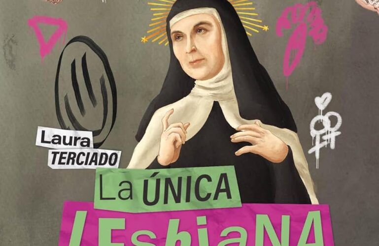 Detalle de la portada del libro 'La única lesbiana de Ávila'.