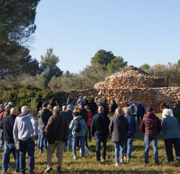 Este tipo de reconstrucción de muros y barracas, muestran y ponen en valor una técnica de construcción reconocida por la Unesco desde 2018 como Patrimonio Cultural Inmaterial de la Humanidad.