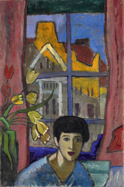 Gabriele MünterFuturo (Mujer en Estocolmo), 1917 The Cleveland Museum of Art, Cleveland, donación de Mr. and Mrs. Frank E. Taplin, Jr