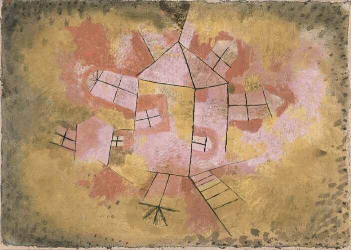 Casa giratoria, 1921, 183 Paul Klee. Foto: Museo Nacional Thyssen-Bornemisza.