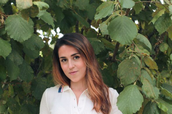 La poeta Alba Cid. Foto: Loli Fernández.