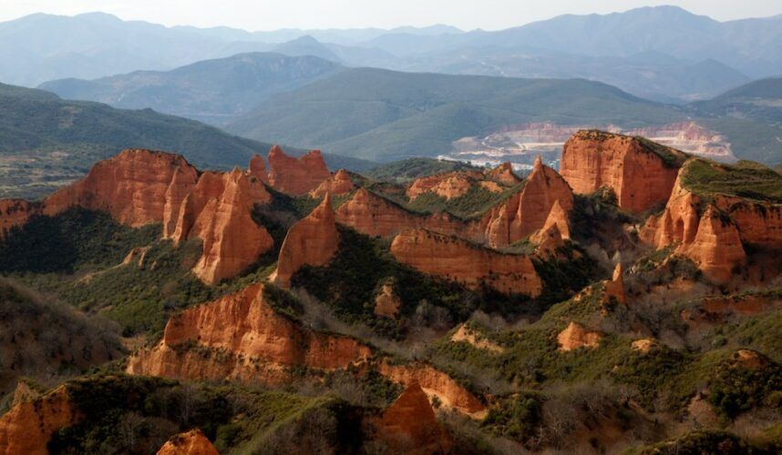 Las Médulas en León. Foto: Jonathan Pincas CC.