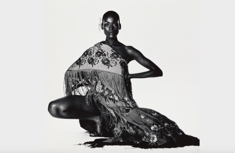 Irving Penn Naiomi Sims con un pañuelo. New York, 1969.