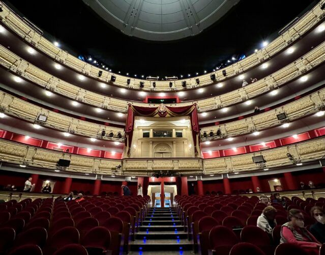 Sala principal del Teatro Real de Madrid. Foto: M. Cuéllar.