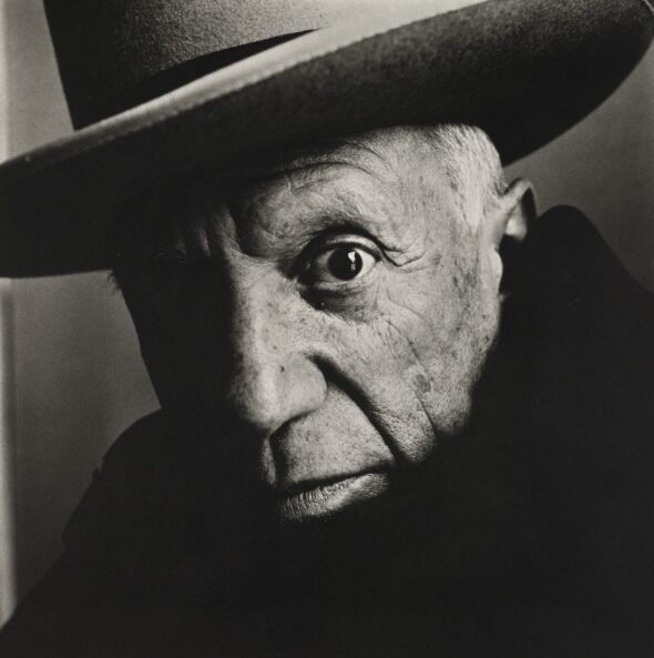 Irving Penn. Pablo Picasso en Cannes. 1957.