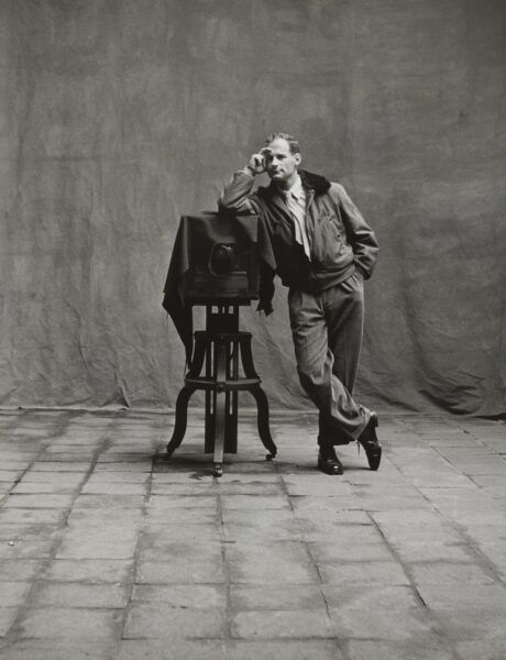 Autorretrato de Irving Penn en Cuzco. 1948.