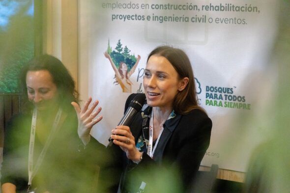 Rita White, presidenta de la Academia Italiana de Biofilia (AIB), psicóloga ambiental y experta en diseño biofílico.
