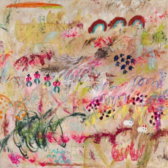 Ayako Rokkaku. Sin título, 2011. Cortesía de la artista y König Galerie