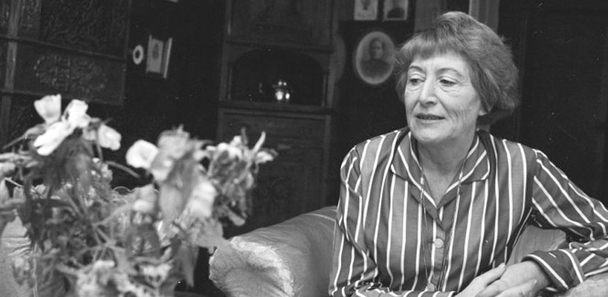La escritora noruega Torborg Nedreaas. Foto: CC: