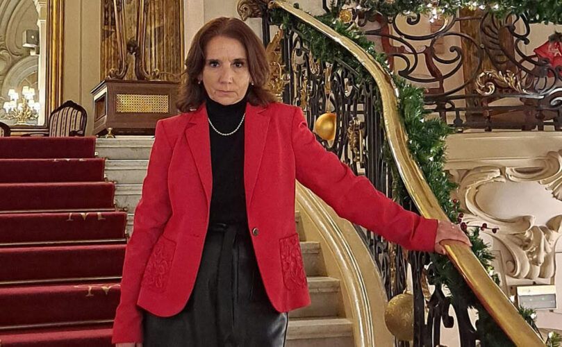 La escritora Clara Escajedo Pastor.