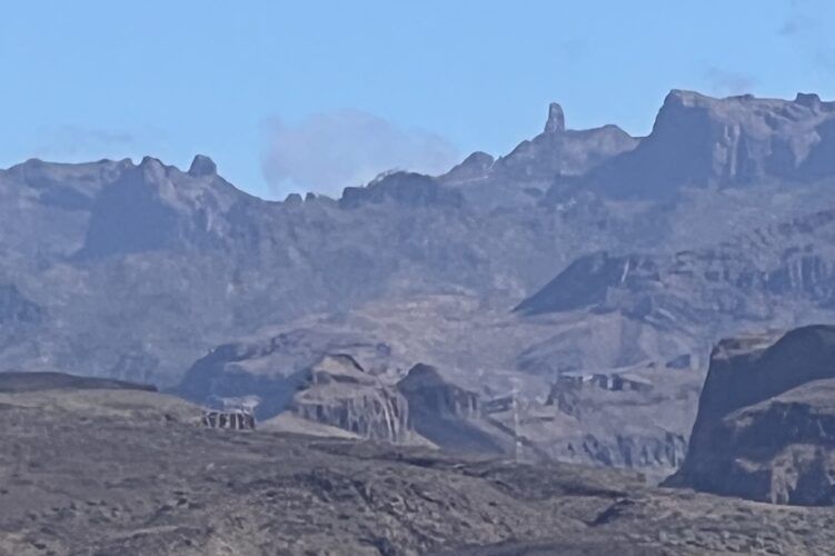 Paisaje del sur de la isla de Gran Canaria. Foto: M. Cuéllar.