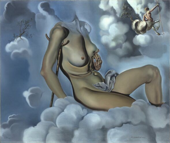 Salvador Dalí. `La miel es más dulce que la sangre (también «La sangre es más dulce que la miel»)', 1941. Santa Barbara Museum of Art, donación de Mr. y Mrs. Warren Tremaine.