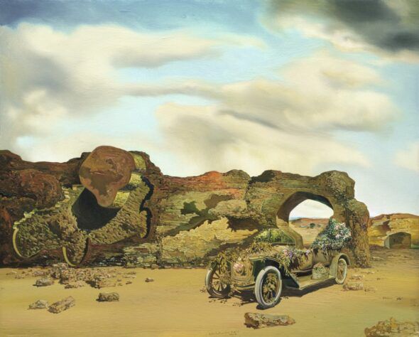 Salvador Dalí. 'Soledad paranoico-crítica', 1935. Colección privada